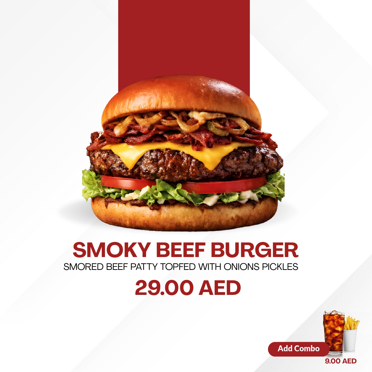 Smoky Beef Burger